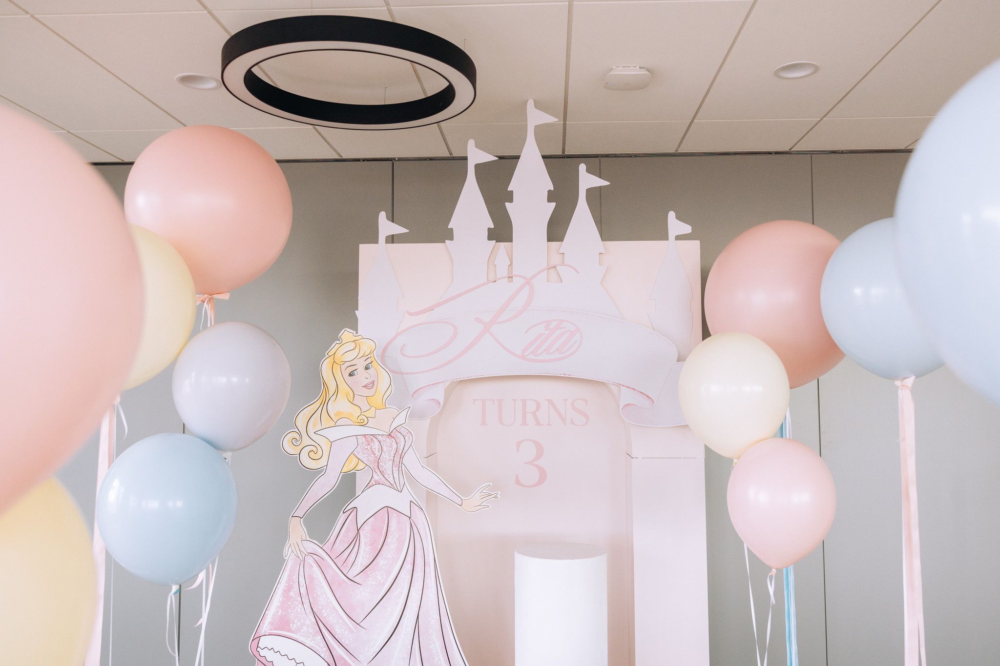 Pozadina za slikanje tematski rođendan princess