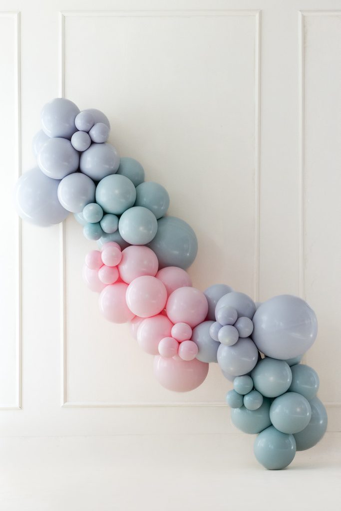 Pastelni baloni za rođendan