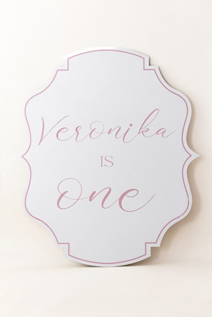 Natpis za prvi rođendan